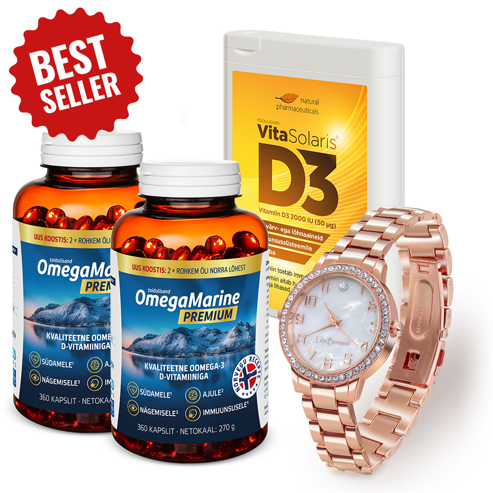 VitaSolaris® D3 + OmegaMarine™ Premium