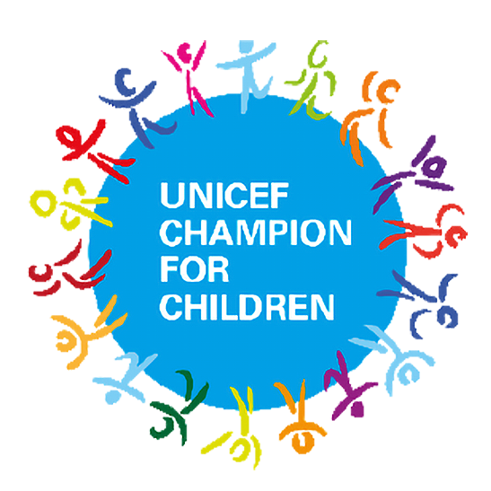 Natural Pharmaceuticals VitaSolaris® D3 UNICEFi logo, mis sümboliseerib ettevõtte toetust heategevuslikele ja sotsiaalse vastutuse algatustele.