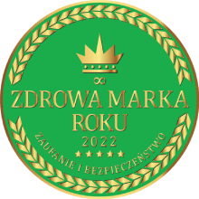 Natural Pharmaceuticals VitaSolaris® D3 ZDROWA MARKA ROKU 2022 logo.